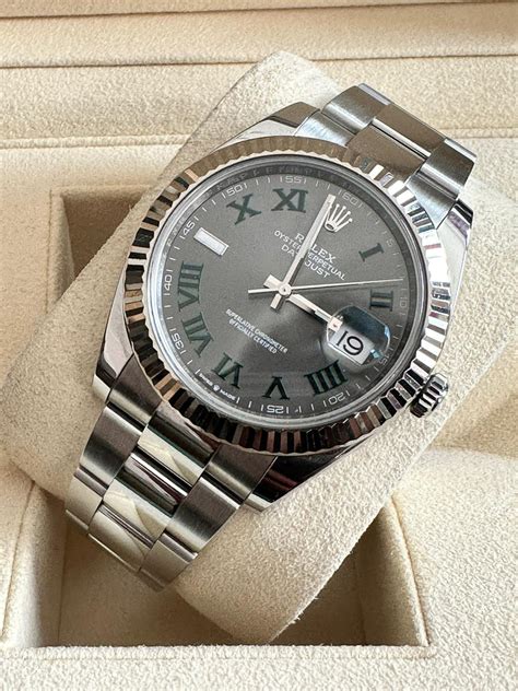 rolex datejust wimbledon oyster bracelet|rolex datejust wimbledon 2022 41mm.